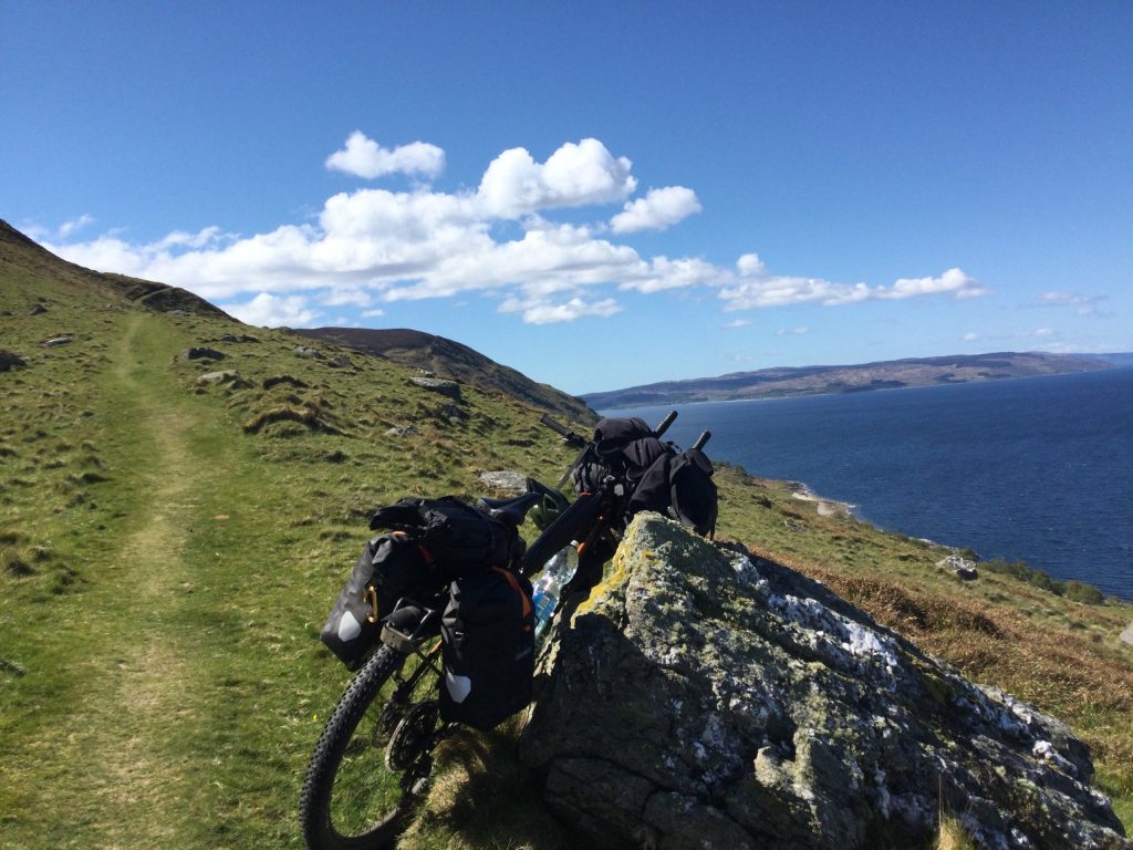 bikepacking the laggan route
