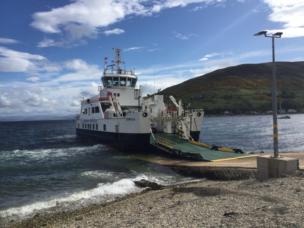Getting to Arran by ferry