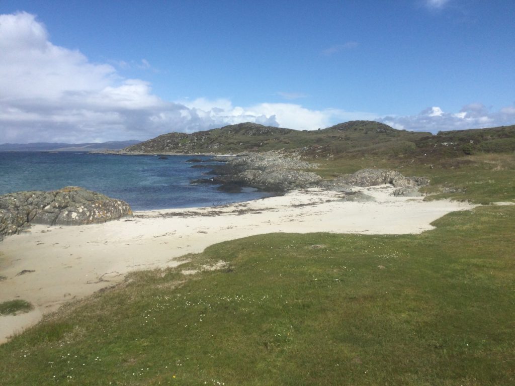 Wild coming on gigha bikepacking guide page