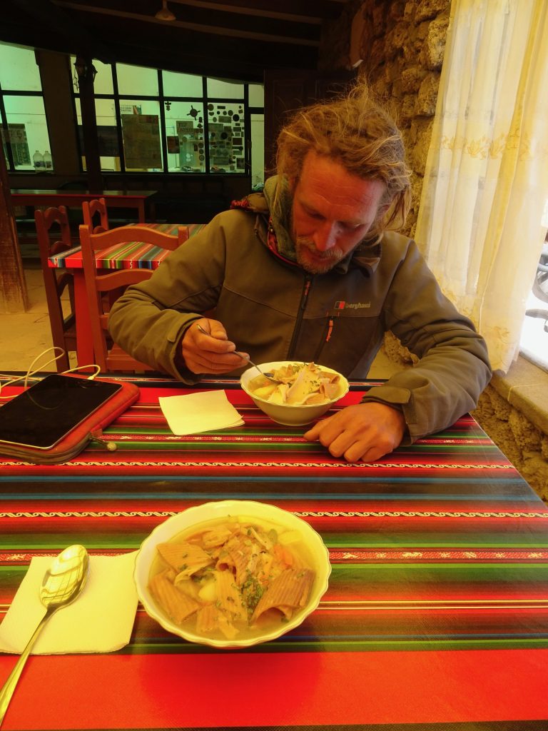 treat meal in Bolivia 