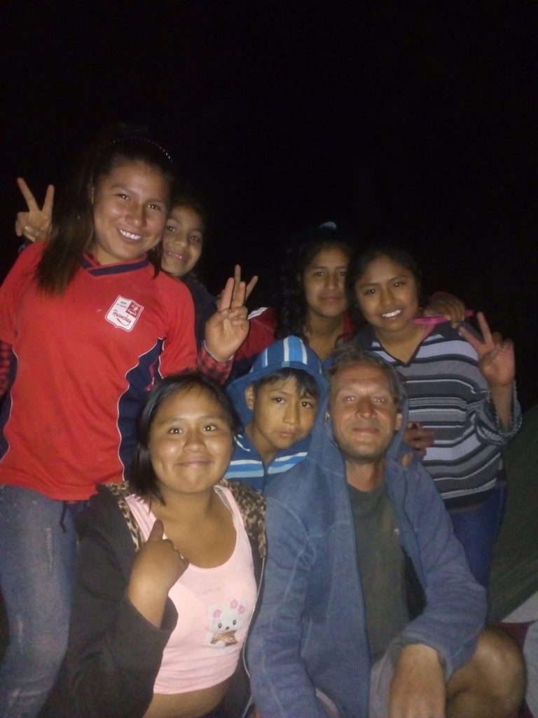 Wild camping