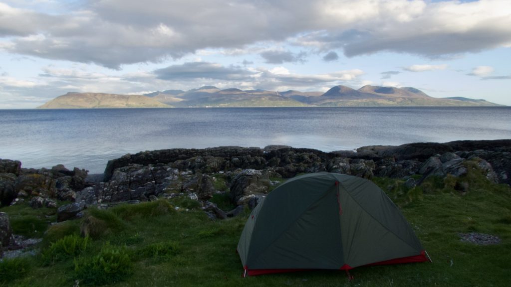 Wild camping