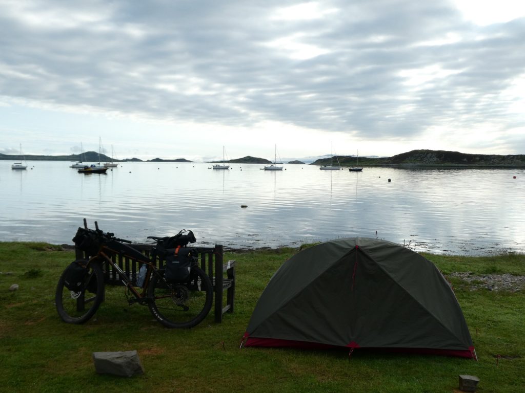 camping on jura