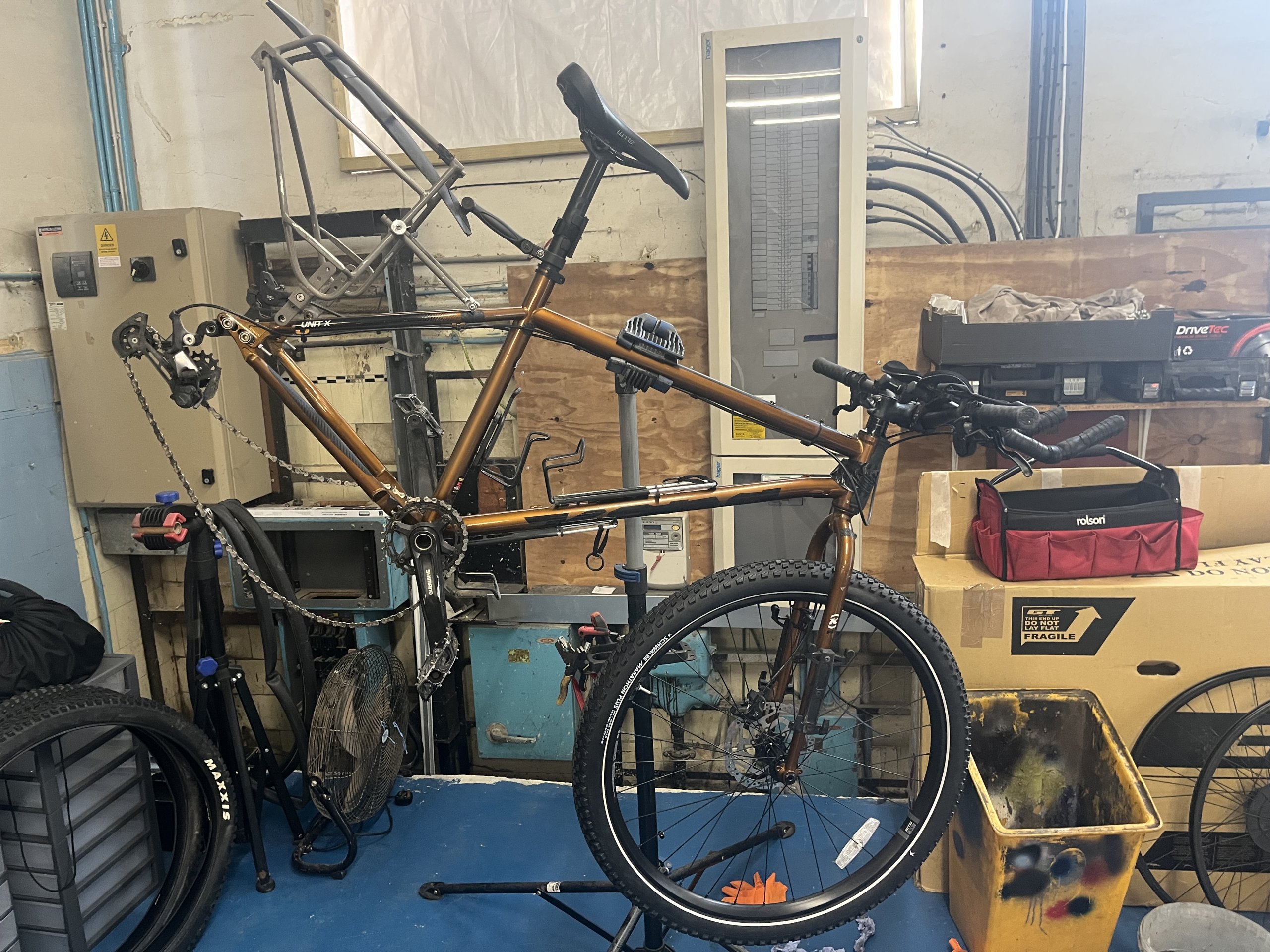 Two weeks to go bike prep